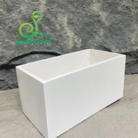 Chậu Composite Đa Năng Giữ Ẩm 2 Tầng