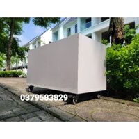Chậu composite thông minh, có gắn bánh xe kt 60x30x35cm