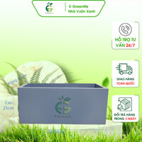 Chậu Composite Trơn Trồng Cây Hoa