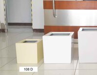 Chậu Composite Vuong KGC-108 D - D30 x R30 x C30 cm - Màu Trắng