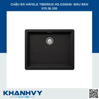 Chậu đá Hafele tiberius hs-gs5545- màu đen 570.36.330