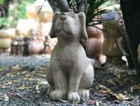 Chậu đất nung "Chó trồng cây lớn", R25xC45 cm- 0302l3n004
