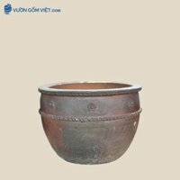 Chậu Decor Sân Vườn Cỡ Lớn, Chậu Bông Mai Trồng Cây 48x70