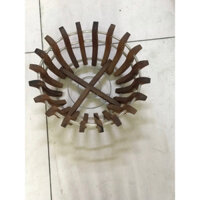Chậu gỗ căm xe trồng Lan dáng đài sen phi 25