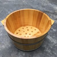 CHẬU GỖ NGÂM CHÂN THẢO MỘC, MASSAGE FOOT