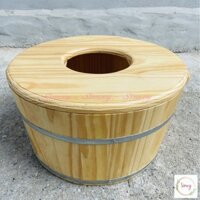 Chậu Gỗ Ngâm Mông, Chậu Ngâm Mông Bằng Gỗ, Chậu Xông Phụ Khoa Cao Cấp