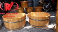 Chậu gỗ ngâm mông phụ khoa vùng kín