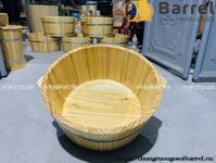 Chậu Gỗ Ngâm Mông _ Spa