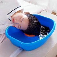 Chậu gội đầu tại giường bồn gội cho người già, bà bầu, bệnh nhân trẻ em, chất lượng.