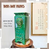 Chậu Gốm Đầu Lân Bonsai Cỡ Lớn Trồng Cây Cảnh, chậu gốm Bát Tràng  | Tiệm Đất Nung