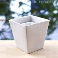 Chậu Gốm Sứ Vuông Vát