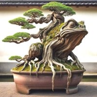 Chậu Hình Thú Bằng Gỗ Lũa -Decor - trang trí - sân vườn