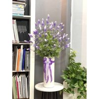 chậu hoa lavender giả cắm sẵn trang trí phòng khách, phòng ngủ, decor, quà tặng….phù hợp mọi không gian nội thất