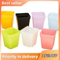 Chậu hoa Mini đầy màu sắc, Chậu hoa nhựa, Chậu hoa (Màu sắc ngẫu nhiên)