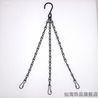 Chậu hoa nhựa lớn treo, chậu lan treo ban công, giỏ treo, dây móc củ cải xanh