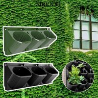 Chậu hoa SIRENXI, Chậu trồng cây trong vườn Túi trồng cây, Chậu trồng cây treo tường tự tưới cây bằng nhựa