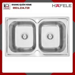 Chậu inox Häfele HS19-SSN2R90