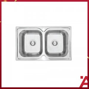 Chậu inox Häfele HS19-SSN2R90