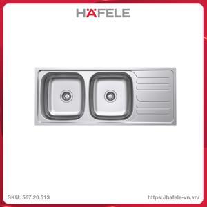 Chậu inox Häfele HS20-SSD2R90