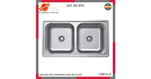 Chậu inox Häfele HS20-SSN2R90M