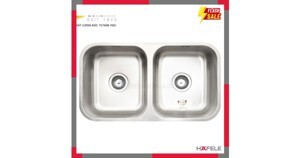 Chậu inox Häfele HS20-SSN2R90S
