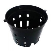 Chậu lan nhựa 16 x 11 cm (đen)