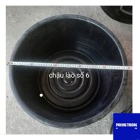 Chậu lào giặt đồ , chậu tắm cho bé tẹt ga siêu bền từ 50cm đến 78cm (Số 6 -8 -10 -12 -14)- Hàng VNXK