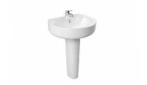 Chậu lavabo American standard 0552-WT + 0742-WT