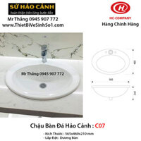 Chậu Lavabo Bàn Đá HC C07
