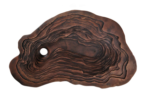 Chậu lavabo bằng đồng Kanly BS005 (BS-005)