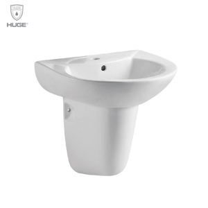Chậu lavabo chân lửng H-LV501