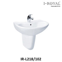 CHẬU LAVABO CHÂN TREO I-ROYAL IR-L218/102