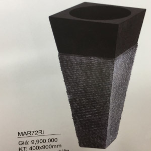 Chậu lavabo đá tự nhiên Kanly MAR72Ri