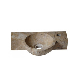 Chậu lavabo đá tự nhiên mini Kanly MAR6M4V