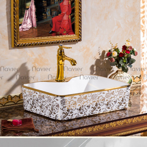 Chậu lavabo đặt bàn Navier NV-407