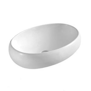 Chậu lavabo đặt bàn vân đá bầu dục KB-065Q