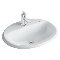 Chậu lavabo dương vành INAX L-2395VFC