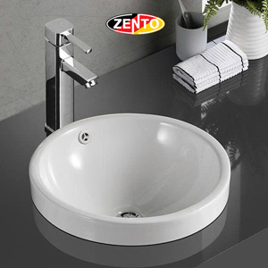 Chậu lavabo dương vành Zento LV6042