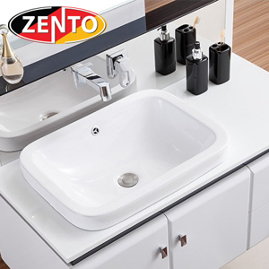Chậu lavabo dương vành Zento LV26110