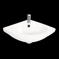 Chậu lavabo góc treo tường Hảo Cảnh HC C03