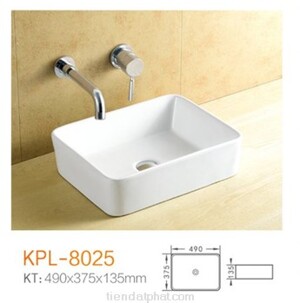 Chậu lavabo Keli KPL-8025