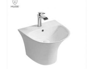 Chậu lavabo liền chân Huge H-LV161N