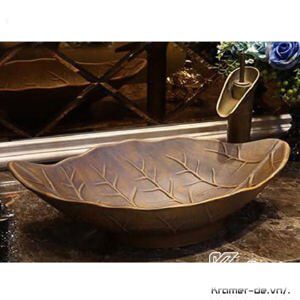 Chậu lavabo mỹ thuật Kramer KL-195