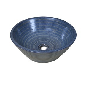 Chậu lavabo sứ mỹ thuật Kanly SU018