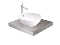 Chậu lavabo tô sứ đặt bàn đá COTTO C0015 Honey