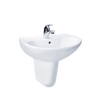 Chậu Lavabo TOTO LHT300CRM Treo Tường Chân Lửng