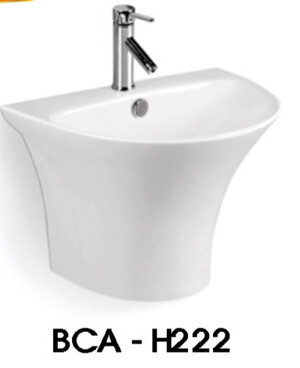 Chậu lavabo treo tường Benzler BCA-H222