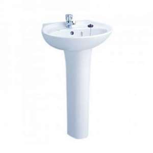 Chậu lavabo treo tường chân dài COTTO C013/C404