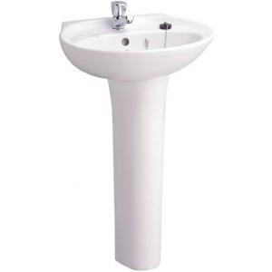 Chậu lavabo treo tường chân dài COTTO C013/C404
