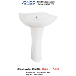 Chậu lavabo treo tường Jomoo 12489